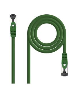 Cable de red rj45 sstp nanocable 10.20.2000-gr cat.8.1/ 50cm/ verde