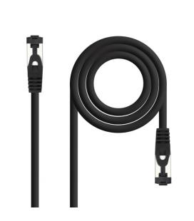 Cable de red rj45 sstp nanocable 10.20.2000-l25-bk cat.8.1/ 25cm/ negro