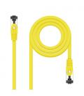 Cable de red rj45 sstp nanocable 10.20.2001-y cat.8.1/ 1m/ amarillo
