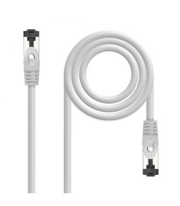 Cable de red rj45 sstp nanocable 10.20.2002 cat.8.1/ 2m/ gris