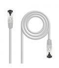 Cable de red rj45 sstp nanocable 10.20.2002 cat.8.1/ 2m/ gris