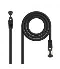Cable de red rj45 sstp nanocable 10.20.2002-bk cat.8.1/ 2m/ negro