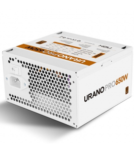 Fuente de alimentación nox hummer urano pro white/ 650w/ ventilador 12cm/ 80 plus bronze