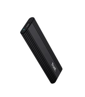 Caja externa para disco ssd m.2 trust 25806/ usb 3.2 gen2/ sin tornillos