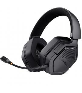 Auriculares gaming inalámbricos con micrófono trust gaming gxt 493ps carus ps5/ jack 3.5/ bluetooth/ negros