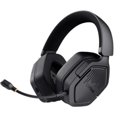 Auriculares gaming inalámbricos con micrófono trust gaming gxt 493ps carus ps5/ jack 3.5/ bluetooth/ negros