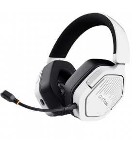 Auriculares gaming inalámbricos con micrófono trust gaming gxt 493ps carus ps5/ jack 3.5/ bluetooth/ blancos