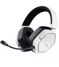 Auriculares gaming inalámbricos con micrófono trust gaming gxt 493ps carus ps5/ jack 3.5/ bluetooth/ blancos