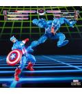 Pack 2 figuras hasbro marvel legends gamerverse captain america vs venom