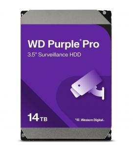 Disco duro interno hdd wd western digital purple pro wd142purp 14tb 3.5 pulgadas sata 6gb - s