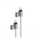 Intenso lanyard cable usb-c - c 1,65 m beige