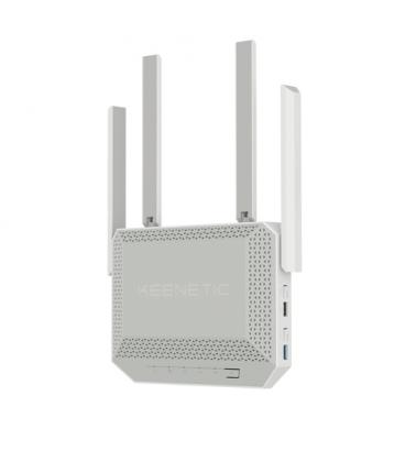 Keenetic Tita﻿n Enrutador multigigabit Wifi 7 en malla BE7200 con un Smart Switch 1x10G, 1x2,5G y 4x1G, puertos USB 3.2 y USB 2.