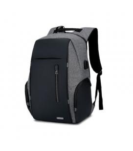 MOCHILA PORTATIL 15-16 COOL REPORT BLACK-GREY