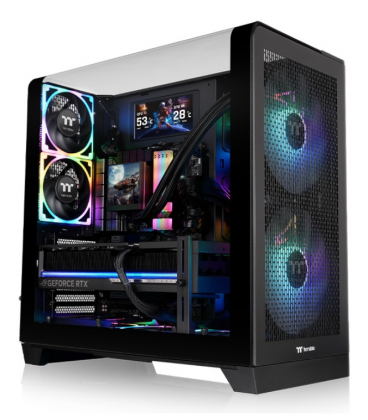 CAJA THERMALTAKE VIEW 390 AIR ATX 2XUSB 3.0 SIN FUENTE NEGRO