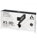 Soporte de mesa para monitor arctic x1-3d/ giratorio/ inclinable/ hasta 15kg