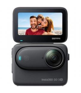 Cámara digital deportiva insta360 go 3s/ 4k/ ángulo de visión 180º/ negra