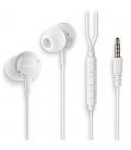 Auriculares intrauditivos ngs cross drift/ con micrófono/ jack 3.5/ blancos