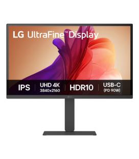 Monitor profesional lg 27u730a-b 27'/ 4k/ multimedia/ regulable en altura/ negro