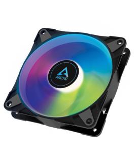 Ventilador arctic p12 pwm pst a-rgb/ 12cm/ negro