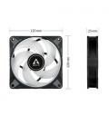 Ventilador arctic p12 pwm pst a-rgb/ 12cm/ negro