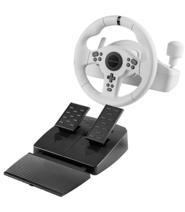 Volante con pedales y cambio de marchas manual mars gaming mwh-rsxone