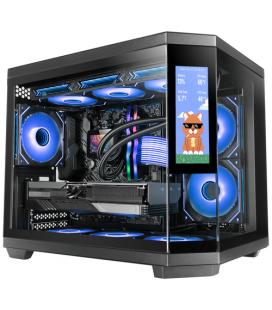 Caja gaming minitorre mars gaming mc-3tcorelcdm