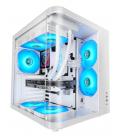 Caja gaming semitorre mars gaming mc-curv/ blanca