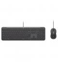 Teclado + raton logitech mk620 negro