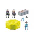 Playmobil bomberos con colchoneta