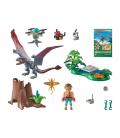 Playmobil observatorio con dimorphodon