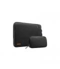 FUNDA PORTATIL 13 TOMTOC A13 + BOLSO BLACK
