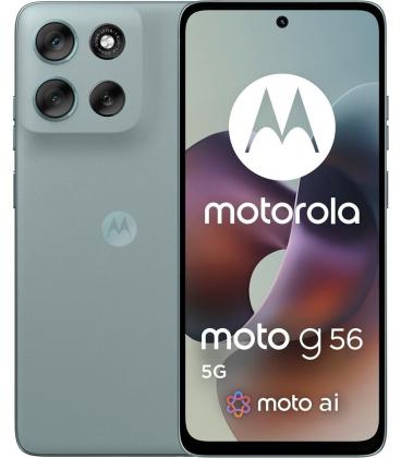Motorola moto g56 5G 17,1 cm (6.72") Ranura híbrida Dual SIM Android 15 USB Tipo C 8 GB 256 GB 5200 mAh Gris