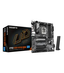 GIGABYTE B760 DS3H WIFI6E GEN5 Placa Base – Compatible con procesadores Intel Core 14ª generación, VRM digital de 8+2+1 fases, h