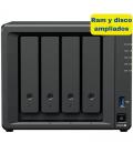 Nas synology diskstation ds425+/ 4 bahías 3.5'- 2.5'/ 6gb ddr4/ 16tb/ formato torre