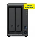 Nas synology diskstation ds725+/ 2 bahías 3.5'- 2.5'/ 4gb ddr4/ 8tb/ formato torre