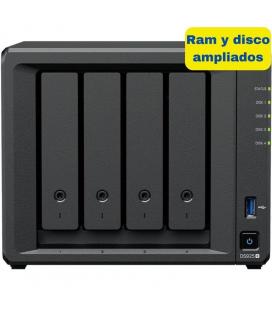 Nas synology diskstation ds925+/ 4 bahías 3.5'- 2.5'/ 8gb ddr4/ 16tb/ formato torre