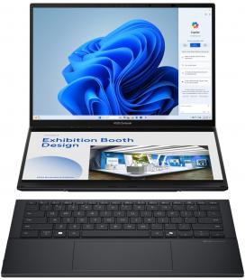 Portátil convertible asus zenbook duo oled ux8406ca-pz166x intel core ultra 9-285h/ 32gb/ 1tb ssd/ 14'+14' táctil/ win11 pro