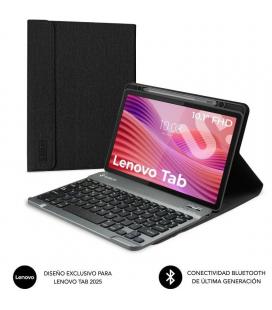 Funda con teclado subblim shock case lenovo tab 10.1' 2025/ negra