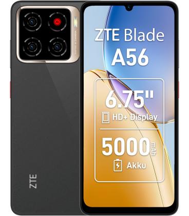 Smartphone zte blade a56 4gb/ 64gb/ 6.75'/ negro