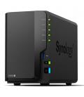 Servidor nas synology disk station ds225+ 2gb 2 bahias gigabit ethernet