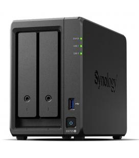 Servidor nas synology disk station ds725+ 4gb 2 bahias gigabit ethernet