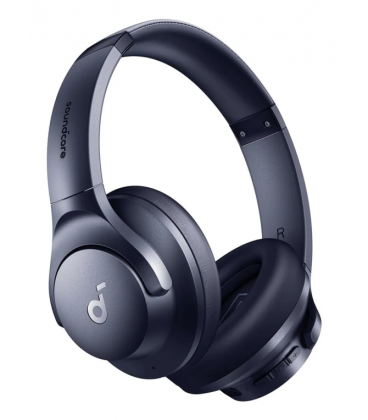 AURICULARES SOUNDCORE Q20I CON CANCELACION DE RUIDO ACTIVA BLUETOOTH - AZUL