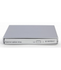 UNIDAD DE DVD USB EXTERNA GEMBIRD PLATA