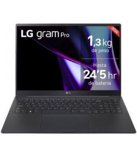 Portátil lg gram pro 16zd90sp-a.ax78b intel core ultra 7-155h/ 32gb/ 1tb ssd/ geforce rtx 3050/ 16'/ sin sistema operativo