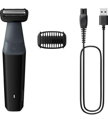 Afeitadora Philips Bodygroom Series 3000 BG3017/ con Batería/ 1 Accesorio