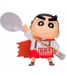 Figura banpresto crayon shinchan the movie super hot! the spicy kasukabe dancers kasukabe boueitai vol.1 ver.a 11cm
