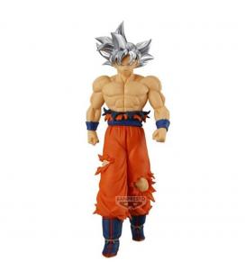 Figura banpresto dragon ball super solid edge works son goku ultra instinct 20cm