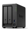 Servidor nas synology disk station ds725+ 4gb 2 bahias gigabit ethernet