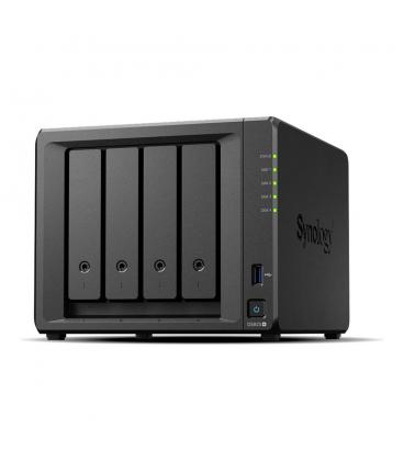 Servidor nas synology disk station ds925+ 4gb 4 bahias gigabit ethernet