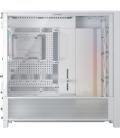 Caja ordenador gaming corsair frame 5000d rs atx argb cristal templado blanco